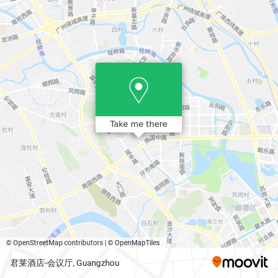 君莱酒店-会议厅 map