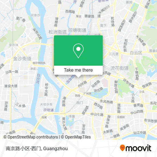 南京路小区-西门 map