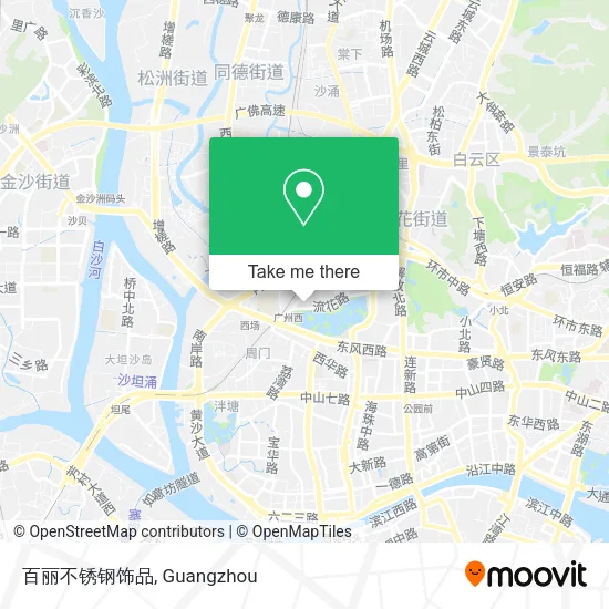 百丽不锈钢饰品 map
