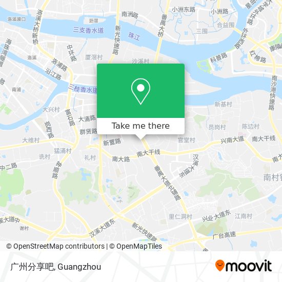 广州分享吧 map