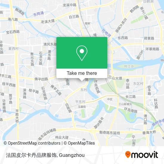 法国皮尔卡丹品牌服饰 map