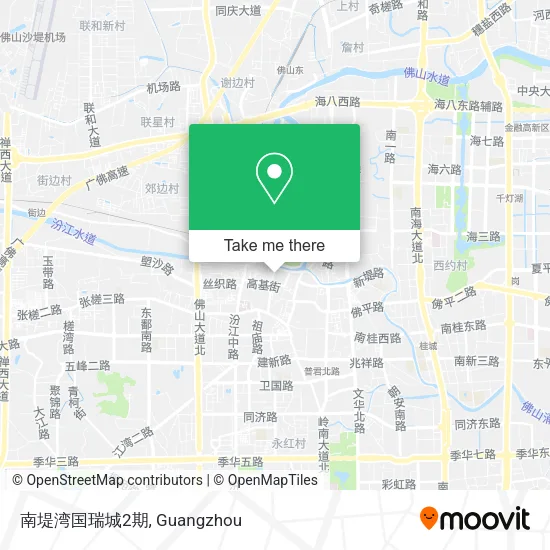 南堤湾国瑞城2期 map