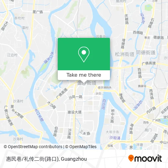 惠民巷/礼传二街(路口) map