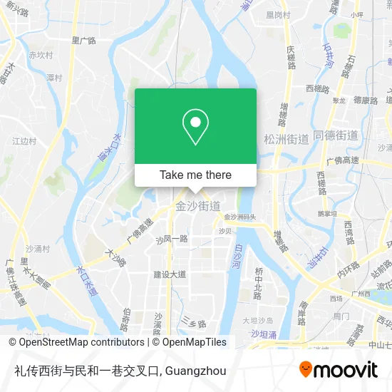 礼传西街与民和一巷交叉口 map