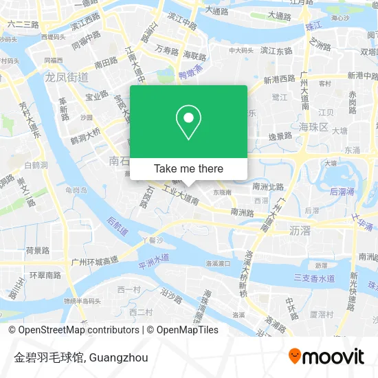 金碧羽毛球馆 map