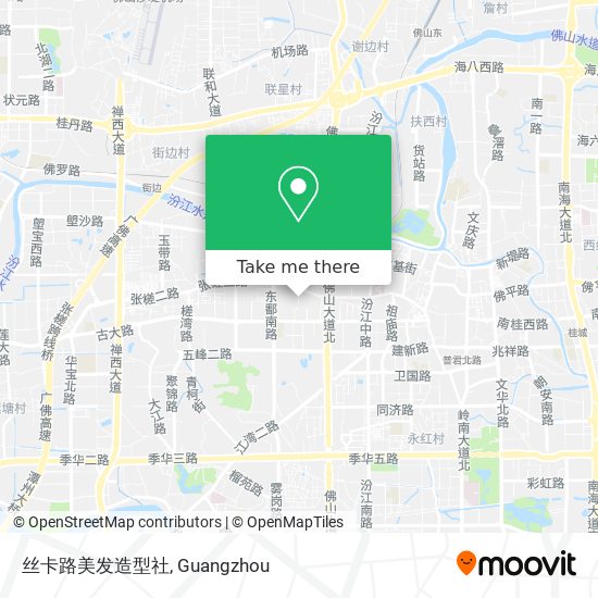 丝卡路美发造型社 map
