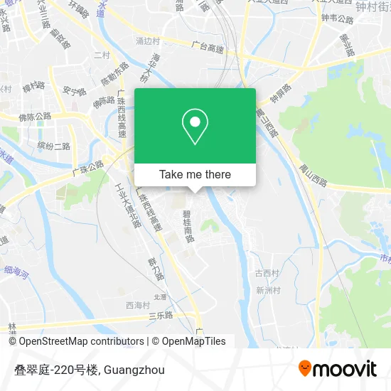 叠翠庭-220号楼 map