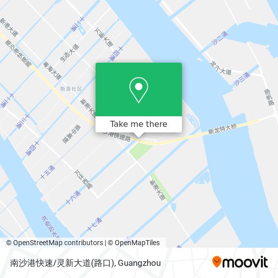 南沙港快速/灵新大道(路口) map