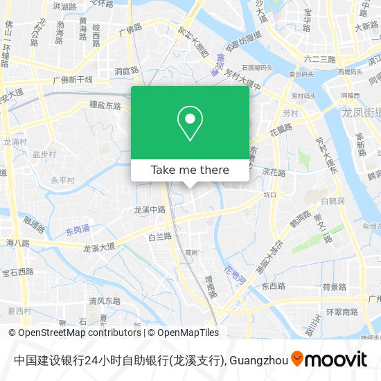 中国建设银行24小时自助银行(龙溪支行) map