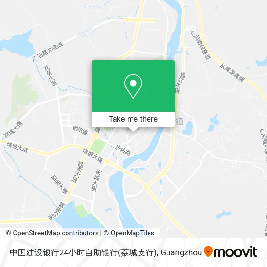 中国建设银行24小时自助银行(荔城支行) map