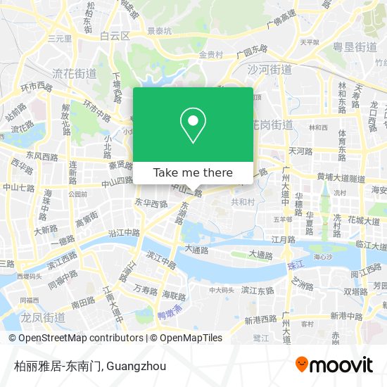 柏丽雅居-东南门 map