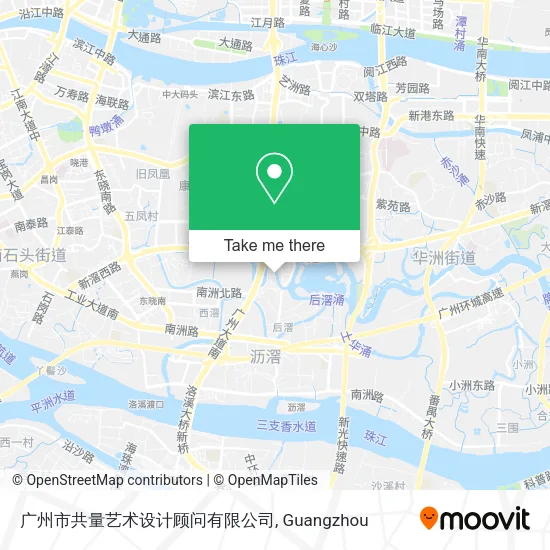 广州市共量艺术设计顾问有限公司 map