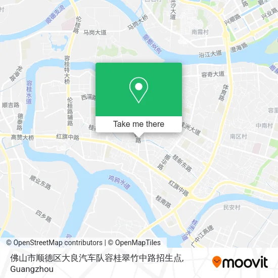 佛山市顺德区大良汽车队容桂翠竹中路招生点 map