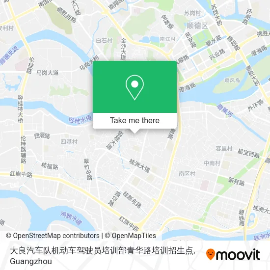 大良汽车队机动车驾驶员培训部青华路培训招生点 map