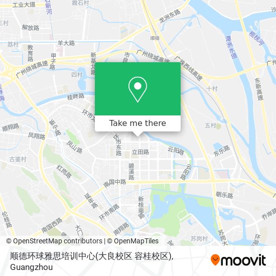 顺德环球雅思培训中心(大良校区 容桂校区) map