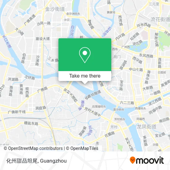 化州甜品坦尾 map