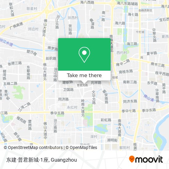 东建·普君新城-1座 map
