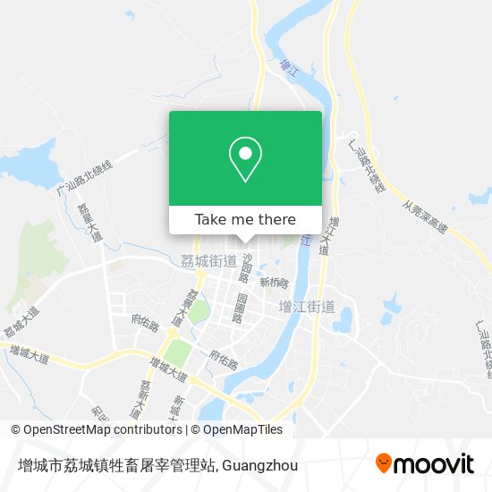 增城市荔城镇牲畜屠宰管理站 map