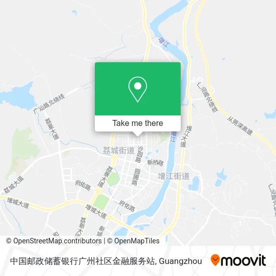 中国邮政储蓄银行广州社区金融服务站 map