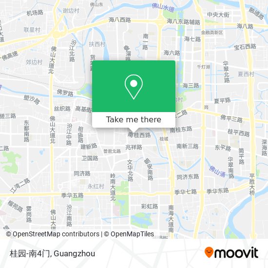 桂园-南4门 map