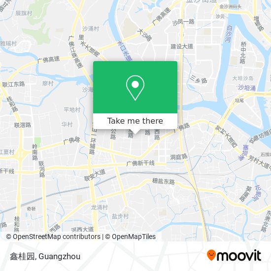 鑫桂园 map