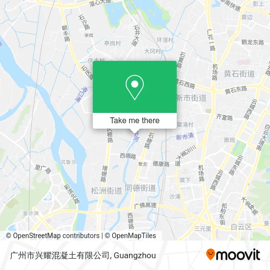 广州市兴耀混凝土有限公司 map