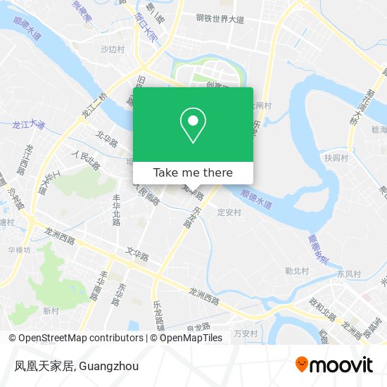 凤凰天家居 map