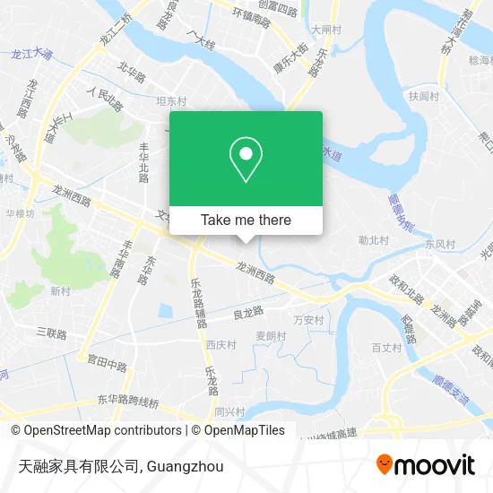 天融家具有限公司 map