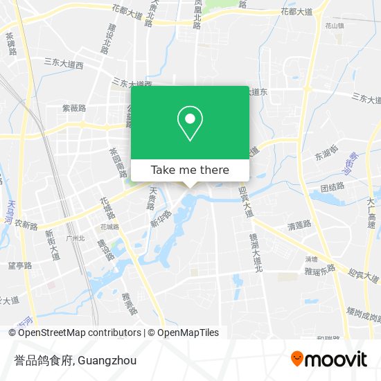 誉品鸽食府 map