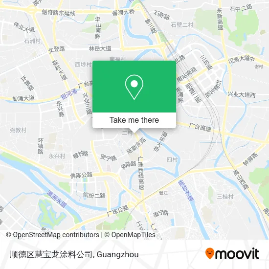 顺德区慧宝龙涂料公司 map