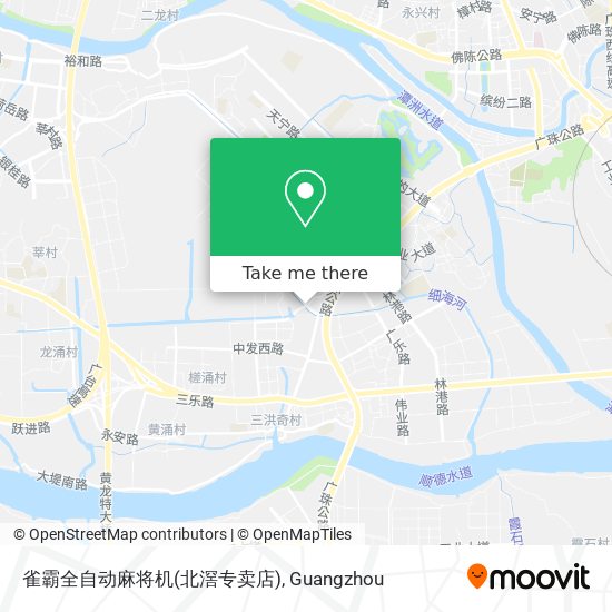 雀霸全自动麻将机(北滘专卖店) map