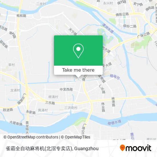 雀霸全自动麻将机(北滘专卖店) map