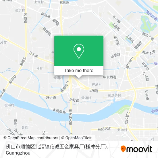 佛山市顺德区北滘镇信诚五金家具厂(槎冲分厂) map