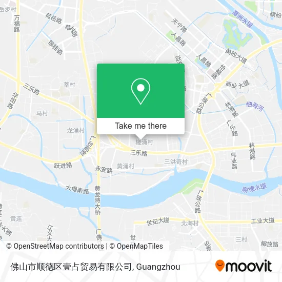 佛山市顺德区壹占贸易有限公司 map