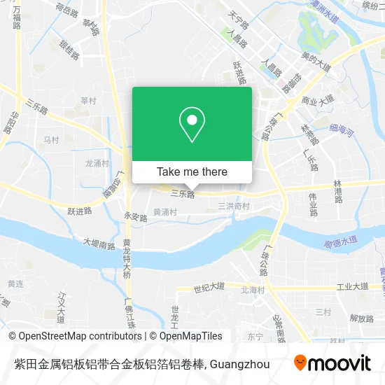 紫田金属铝板铝带合金板铝箔铝卷棒 map