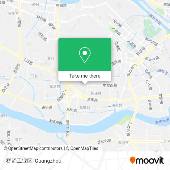槎涌工业区 map