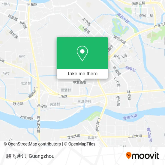 鹏飞通讯 map