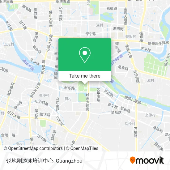 锐地刚游泳培训中心 map