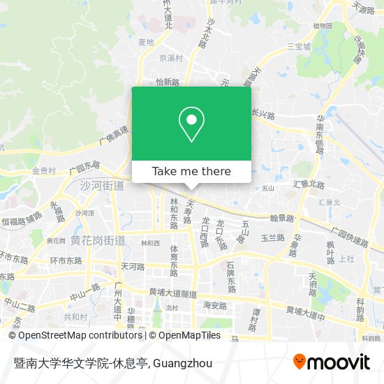 暨南大学华文学院-休息亭 map