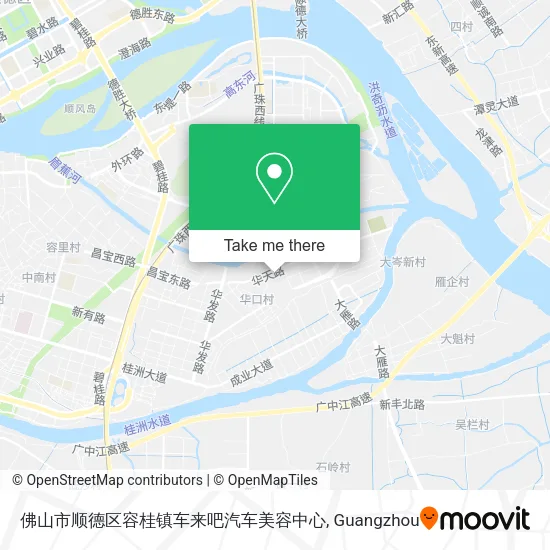 佛山市顺德区容桂镇车来吧汽车美容中心 map
