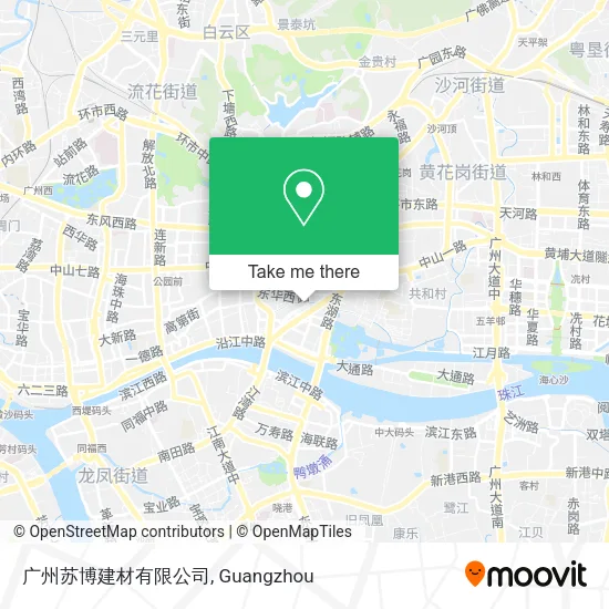 广州苏博建材有限公司 map