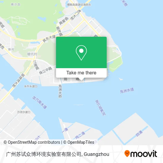 广州苏试众博环境实验室有限公司 map