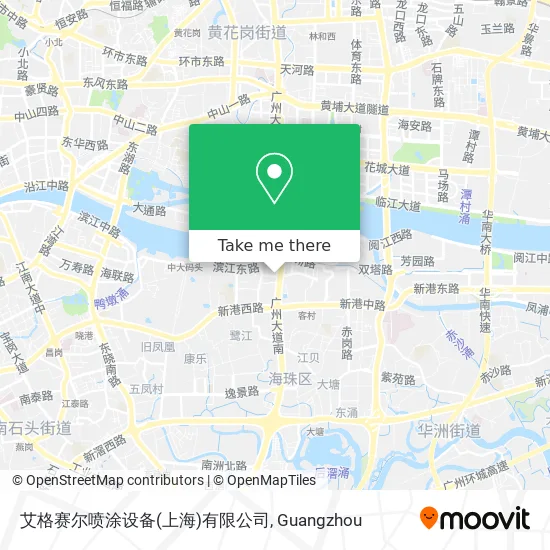 艾格赛尔喷涂设备(上海)有限公司 map