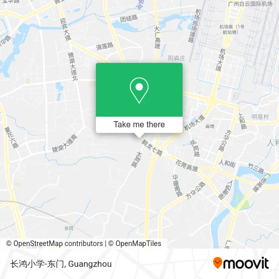长鸿小学-东门 map