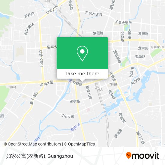 如家公寓(农新路) map