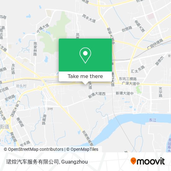 珺煌汽车服务有限公司 map