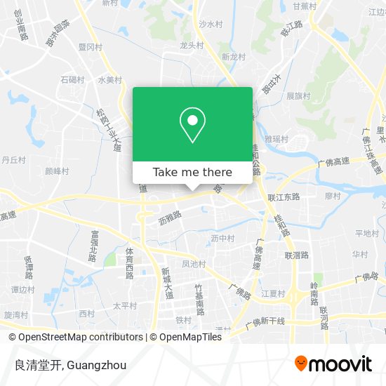 良清堂开 map