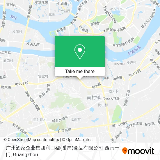 广州酒家企业集团利口福(番禺)食品有限公司-西南一门 map
