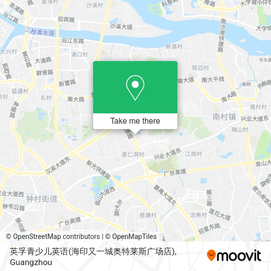 英孚青少儿英语(海印又一城奥特莱斯广场店) map