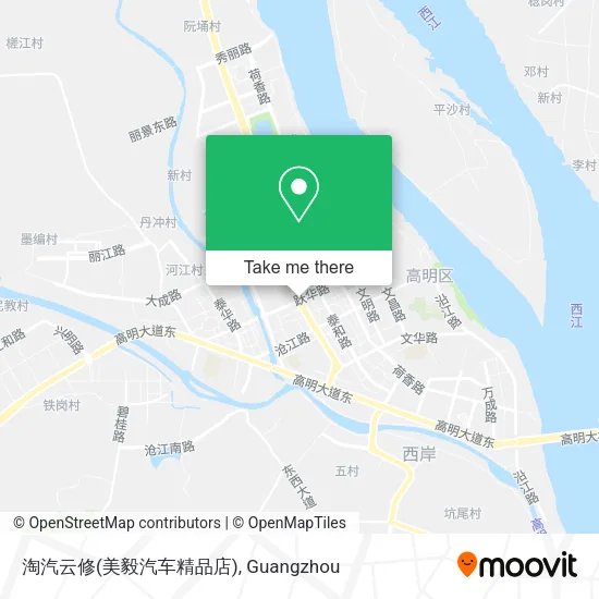 淘汽云修(美毅汽车精品店) map
